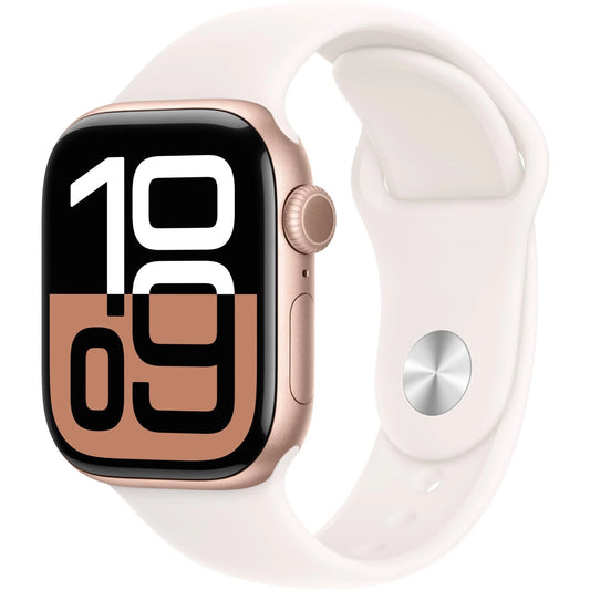 2025 Apple Series 10 Smartwatch - NFC, GPS, HD Display, Music & Video, Waterproof, BT Call