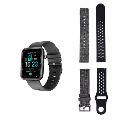 Advanced Smartwatch with Wellness & Activity Tracker + 3 Interchangeable Bands