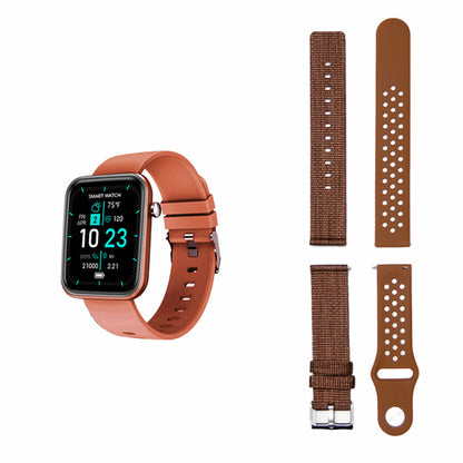 Advanced Smartwatch with Wellness & Activity Tracker + 3 Interchangeable Bands