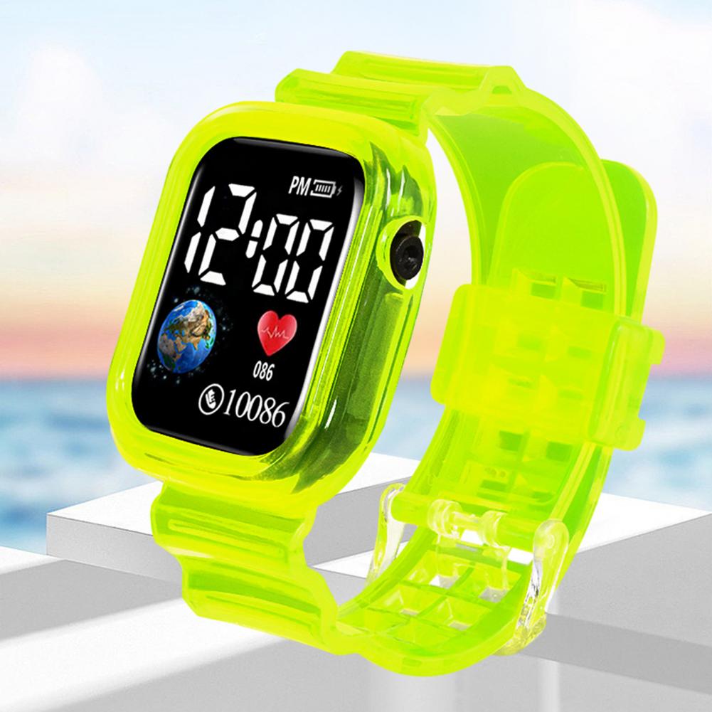 Kids LED Digital Sports Watch – Waterproof, Stylish, and Durable