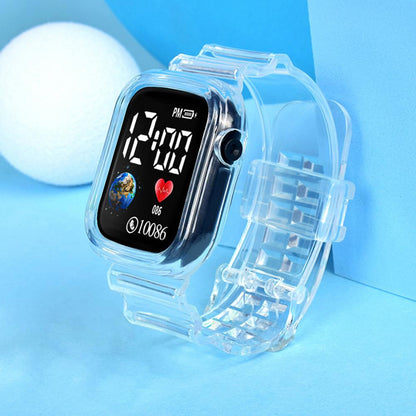 Kids LED Digital Sports Watch – Waterproof, Stylish, and Durable