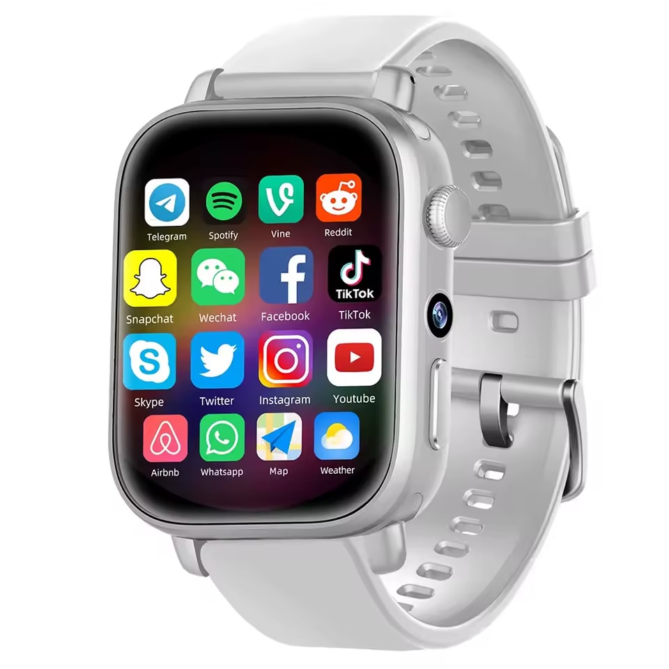 NEW I1S 4G Smartwatch: 1.9'' HD Screen, GPS, Dual Cameras, Video Calls & Google Play