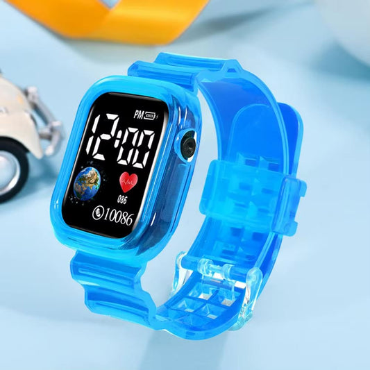 Kids LED Digital Sports Watch – Waterproof, Stylish, and Durable