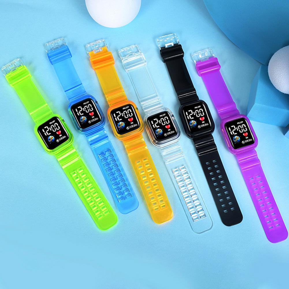 Kids LED Digital Sports Watch – Waterproof, Stylish, and Durable